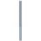 Barrier posts | Steel tube  108 x 2,9 mm | removable, with profile cylinder lock | hot-dip galvanized